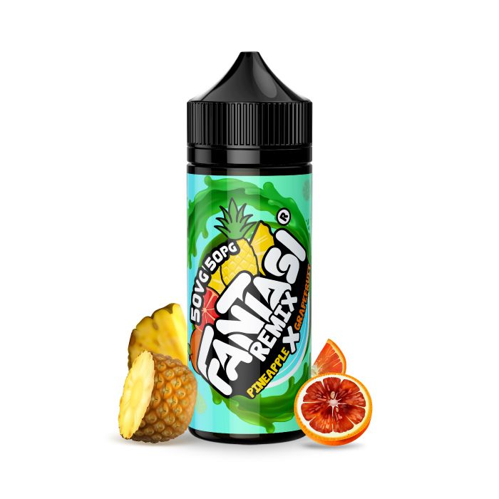764096 Pineapple x Grapefruit  50/50 E Liquid Fantasi